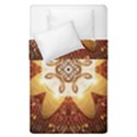 Elegant, Decorative Kaleidoskop In Gold And Red Duvet Cover (Single Size) View1