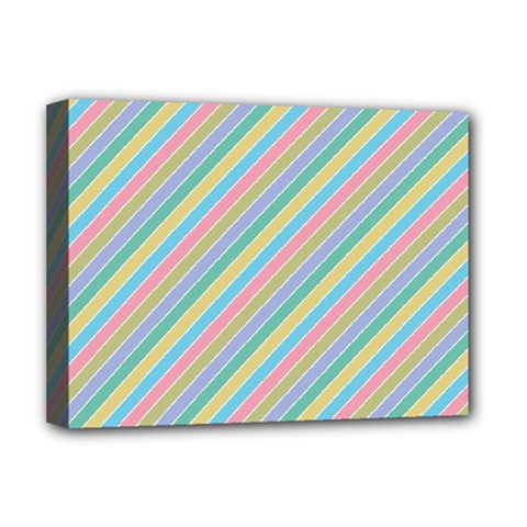 Stripes 2015 0401 Deluxe Canvas 16  X 12  