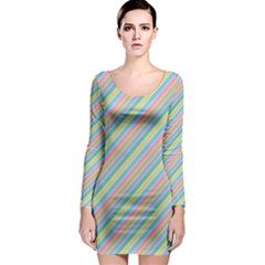 Stripes 2015 0401 Long Sleeve Bodycon Dresses