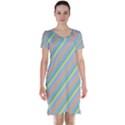 Stripes 2015 0401 Short Sleeve Nightdresses View1