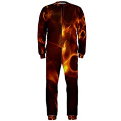 Fire And Flames In The Universe Onepiece Jumpsuit (men) 