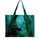 Wonderful Dolphin Zipper Tiny Tote Bags View1