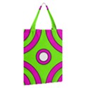 Neon Green Black Pink Abstract  Classic Tote Bags View2