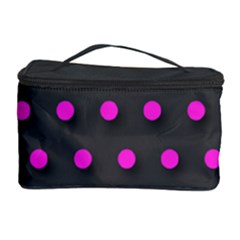 Pink Grey Polka-dot  Cosmetic Storage Cases