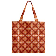 Cute Pattern Gifts Zipper Grocery Tote Bags