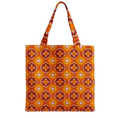 Cute Pattern Gifts Zipper Grocery Tote Bags