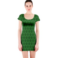 Cute Pattern Gifts Short Sleeve Bodycon Dresses