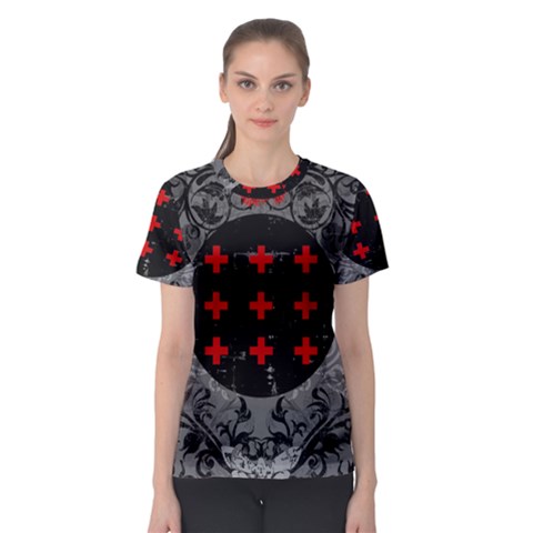 Occult Theme #2 Women s Sport Mesh Tees by Lab80