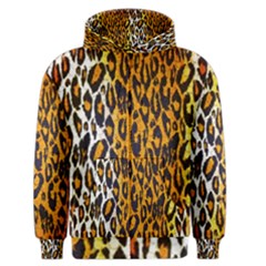 Animal Print Abstract  Men s Zipper Hoodies