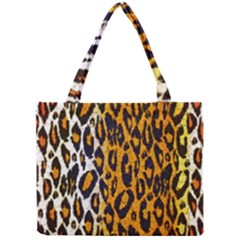 Cheetah Abstract Pattern  Tiny Tote Bags