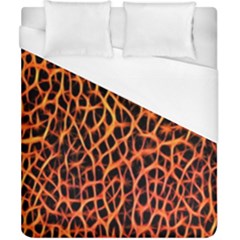 Lava Abstract Pattern  Duvet Cover Single Side (double Size)