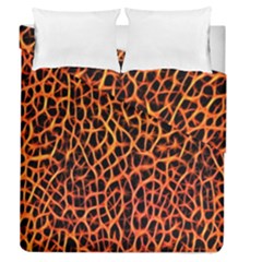 Lava Abstract Pattern  Duvet Cover (full/queen Size)