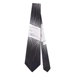 Black&white Zebra Abstract Pattern  Neckties (two Side)  by OCDesignss