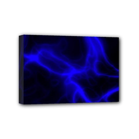 Cosmic Energy Blue Mini Canvas 6  X 4 