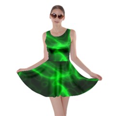 Cosmic Energy Green Skater Dresses by ImpressiveMoments