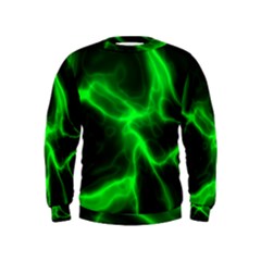 Cosmic Energy Green Boys  Sweatshirts by ImpressiveMoments