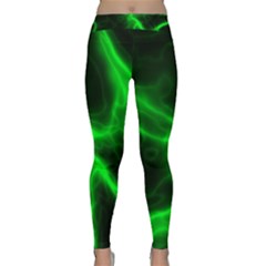 Cosmic Energy Green Yoga Leggings