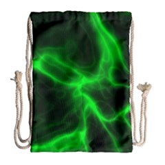 Cosmic Energy Green Drawstring Bag (large)