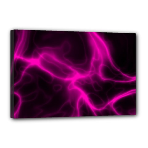 Cosmic Energy Pink Canvas 18  X 12 