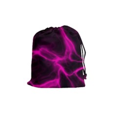 Cosmic Energy Pink Drawstring Pouches (medium) 