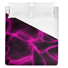 Cosmic Energy Pink Duvet Cover Single Side (full/queen Size)