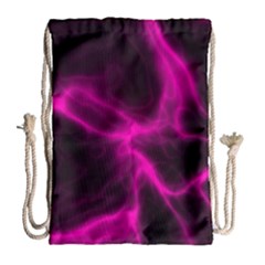 Cosmic Energy Pink Drawstring Bag (large)