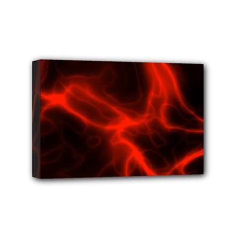 Cosmic Energy Red Mini Canvas 6  X 4 