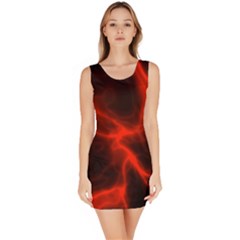 Cosmic Energy Red Bodycon Dresses