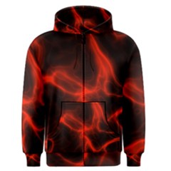 Cosmic Energy Red Men s Zipper Hoodies