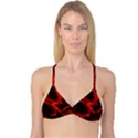 Cosmic Energy Red Reversible Tri Bikini Tops View3