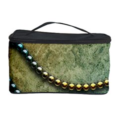 Elegant Vintage With Pearl Necklace Cosmetic Storage Cases by FantasyWorld7