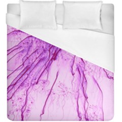 Special Fireworks, Pink Duvet Cover Single Side (kingsize)