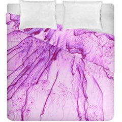 Special Fireworks, Pink Duvet Cover (king Size)