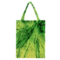 Special Fireworks, Green Classic Tote Bags