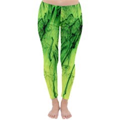 Special Fireworks, Green Winter Leggings by ImpressiveMoments