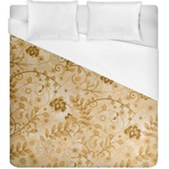 Flower Pattern In Soft  Colors Duvet Cover Single Side (kingsize)