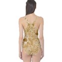 Flower Pattern In Soft  Colors Women s One Piece Swimsuits View2