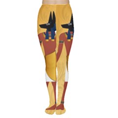 Anubis, Ancient Egyptian God Of The Dead Rituals  Women s Tights