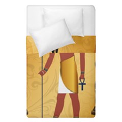 Anubis, Ancient Egyptian God Of The Dead Rituals  Duvet Cover (single Size)