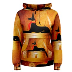 Anubis, Ancient Egyptian God Of The Dead Rituals  Women s Pullover Hoodies