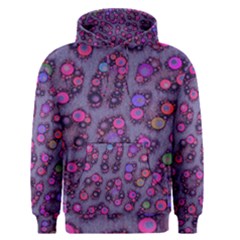 Purple Cheetah Pattern  Men s Pullover Hoodies