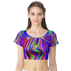 Transcendence Evolution Short Sleeve Crop Top