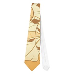 Wonderful Flowers With Butterflies Neckties (one Side) 