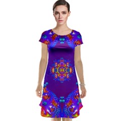 Abstract 2 Cap Sleeve Nightdresses