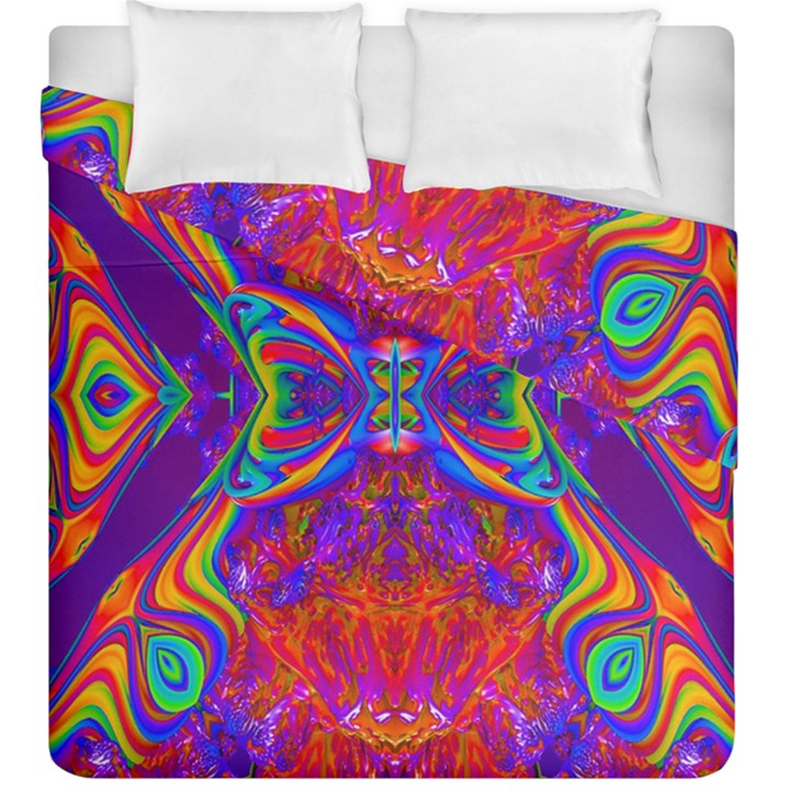 Butterfly Abstract Duvet Cover (King Size)