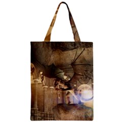 The Dragon Zipper Classic Tote Bags