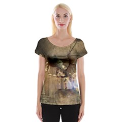 The Dragon Women s Cap Sleeve Top by FantasyWorld7