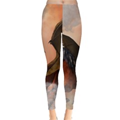 The Dark Unicorn Women s Leggings by FantasyWorld7