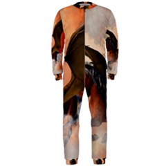 The Dark Unicorn Onepiece Jumpsuit (men)  by FantasyWorld7