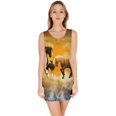 Wonderful Horses Bodycon Dresses